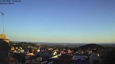 immagine della webcam nei dintorni di Tor San Lorenzo: webcam Genzano di Roma