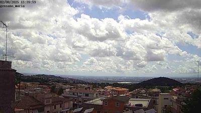 immagine della webcam nei dintorni di Roma Appio Latino: webcam Genzano di Roma