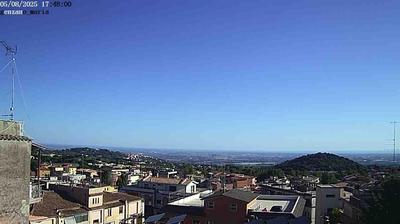 immagine della webcam nei dintorni di Roma Cinecitta': webcam Genzano di Roma