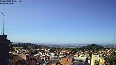 immagine della webcam nei dintorni di Roma Cinecitta': webcam Genzano di Roma