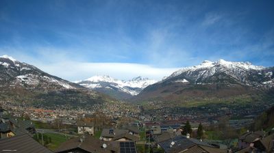 immagine della webcam nei dintorni di Villeneuve: webcam Chamole'