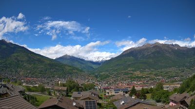 immagine della webcam nei dintorni di Aosta: webcam Charvensod
