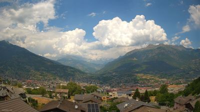 immagine della webcam nei dintorni di La Thuile: webcam Charvensod