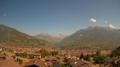 immagine della webcam nei dintorni di Introd: webcam Charvensod