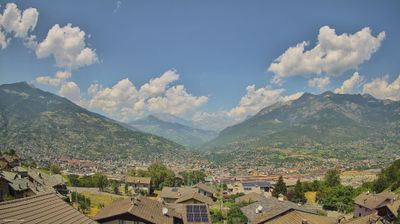immagine della webcam nei dintorni di Chamole': webcam Charvensod