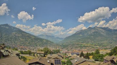 immagine della webcam nei dintorni di Gressan: webcam Charvensod