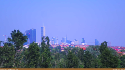 immagine della webcam nei dintorni di Milano Grigioni: webcam Milano Sella Nuova