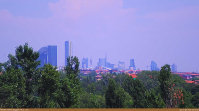 immagine della webcam nei dintorni di Milano Lazio: webcam Milano Sella Nuova