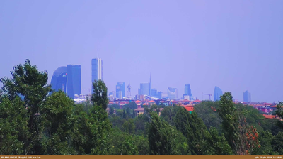 immagine della webcam nei dintorni di Milano Monluè: webcam Milano Sella Nuova