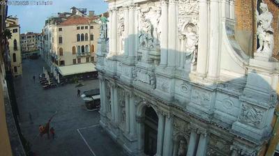 Preview delle webcam di Venezia: Hotel Bel Sito e Berlino - Chiesa di Santa Maria del Giglio - Gondola Station - Santa Maria del Giglio