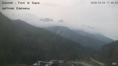 immagine della webcam nei dintorni di Comelico Superiore: webcam Forni di Sopra