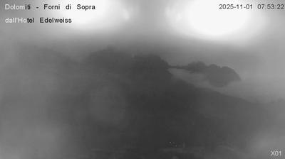 immagine della webcam nei dintorni di Laggio di Cadore: webcam Forni di Sopra