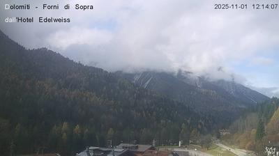 immagine della webcam nei dintorni di Monte Zoncolan: webcam Forni di Sopra