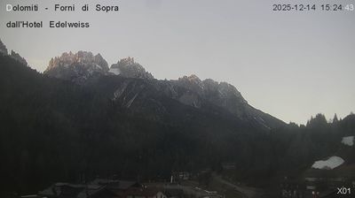 immagine della webcam nei dintorni di Ampezzo: webcam Forni di Sopra