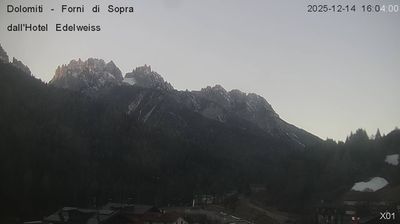 immagine della webcam nei dintorni di Padola: webcam Forni di Sopra