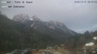 immagine della webcam nei dintorni di Andreis: webcam Forni di Sopra
