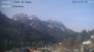 immagine della webcam nei dintorni di Comelico Superiore: webcam Forni di Sopra