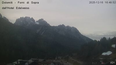 immagine della webcam nei dintorni di Comelico Superiore: webcam Forni di Sopra