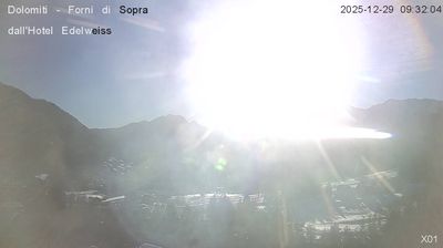 immagine della webcam nei dintorni di Auronzo di Cadore: webcam Forni di Sopra