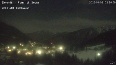 immagine della webcam nei dintorni di Cima Sappada: webcam Forni di Sopra