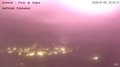 immagine della webcam nei dintorni di Pieve di Cadore: webcam Forni di Sopra