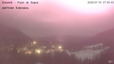immagine della webcam nei dintorni di Comelico Superiore: webcam Forni di Sopra