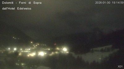 immagine della webcam nei dintorni di Calalzo di Cadore: webcam Forni di Sopra