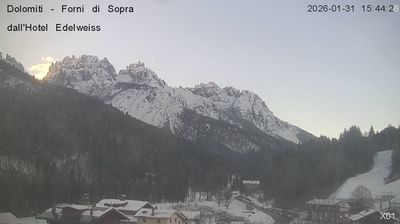 immagine della webcam nei dintorni di Vigo di Cadore: webcam Forni di Sopra