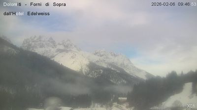 immagine della webcam nei dintorni di Ampezzo: webcam Forni di Sopra