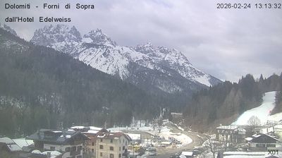 immagine della webcam nei dintorni di Calalzo di Cadore: webcam Forni di Sopra