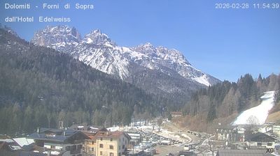 immagine della webcam nei dintorni di Forni Avoltri: webcam Forni di Sopra