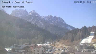 immagine della webcam nei dintorni di Comelico Superiore: webcam Forni di Sopra