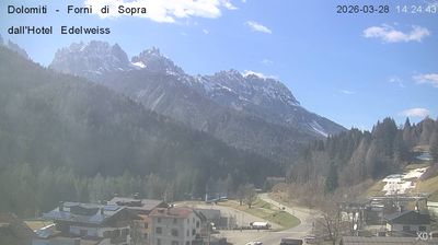 immagine della webcam nei dintorni di Padola: webcam Forni di Sopra
