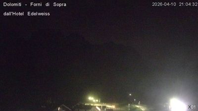 immagine della webcam nei dintorni di Pieve di Cadore: webcam Forni di Sopra