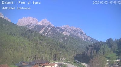 immagine della webcam nei dintorni di Auronzo di Cadore: webcam Forni di Sopra