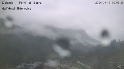 immagine della webcam nei dintorni di Auronzo di Cadore: webcam Forni di Sopra