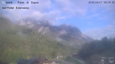 immagine della webcam nei dintorni di Sauris: webcam Forni di Sopra