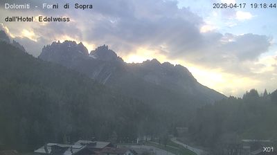 immagine della webcam nei dintorni di Santo Stefano di Cadore: webcam Forni di Sopra
