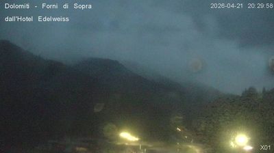 immagine della webcam nei dintorni di Comelico Superiore: webcam Forni di Sopra