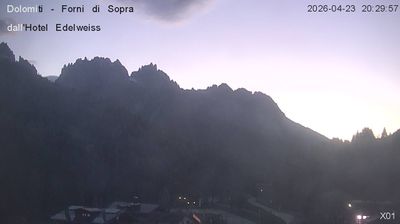 immagine della webcam nei dintorni di Enemonzo: webcam Forni di Sopra