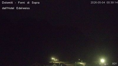 immagine della webcam nei dintorni di San Pietro di Cadore: webcam Forni di Sopra