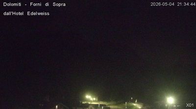 immagine della webcam nei dintorni di San Pietro di Cadore: webcam Forni di Sopra