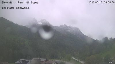 immagine della webcam nei dintorni di Ampezzo: webcam Forni di Sopra
