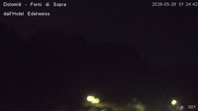 immagine della webcam nei dintorni di Calalzo di Cadore: webcam Forni di Sopra