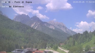 immagine della webcam nei dintorni di Comelico Superiore: webcam Forni di Sopra