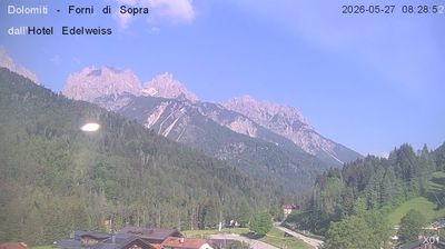 immagine della webcam nei dintorni di Comelico Superiore: webcam Forni di Sopra