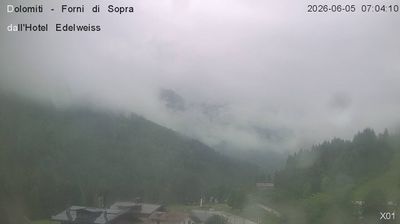 immagine della webcam nei dintorni di Sappada: webcam Forni di Sopra