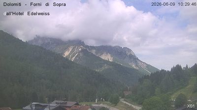 immagine della webcam nei dintorni di Enemonzo: webcam Forni di Sopra