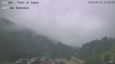 immagine della webcam nei dintorni di Pieve di Cadore: webcam Forni di Sopra