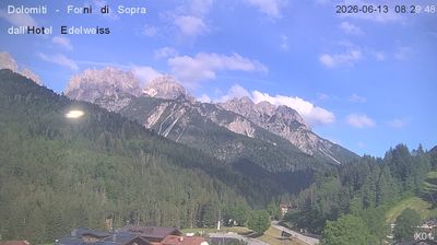 immagine della webcam nei dintorni di Calalzo di Cadore: webcam Forni di Sopra